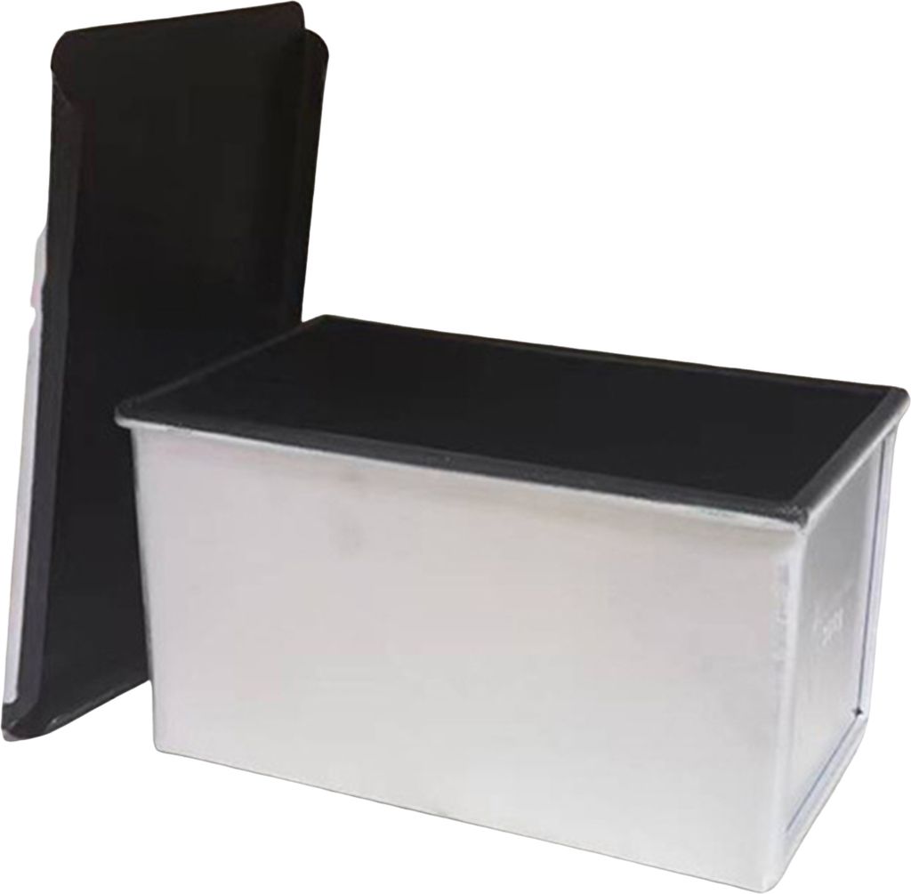 Toastform, Kastenform mit Deckel, Antihaftbeschichtung, Brotbehälter aus Aluminiumlegierung für gesundes Backen, Sandwich-Toastofen-Backgeschirr