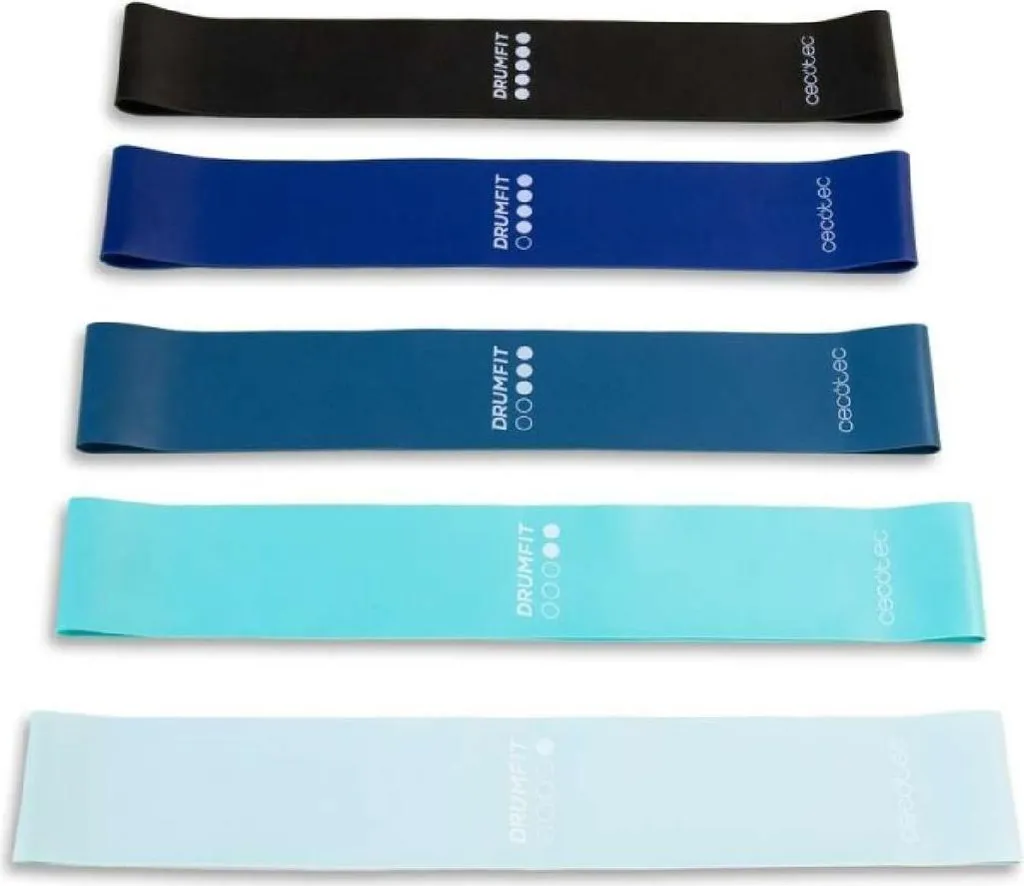 Bande de résistance Cecotec DrumFit Coloré pour sport à la maison 1m20
