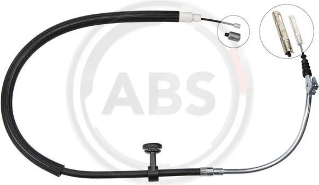 Câble de frein à main A.B.S. K18907 pour Mercedes GLK - OE 2044200885