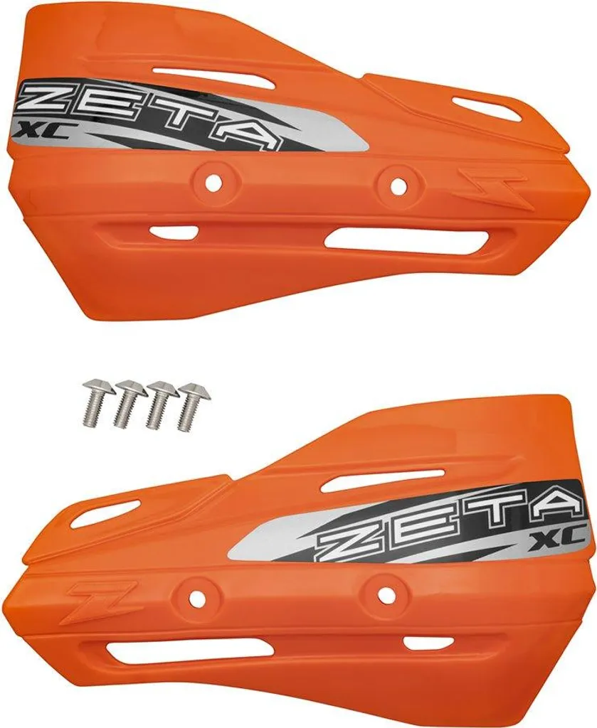 Zeta Xc Ze72-3109 Protezione della mano in plastica di ricambio arancione Arancione Taglia unica
