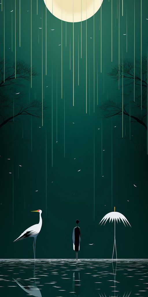 Plakat 50x100cm Nachtträume