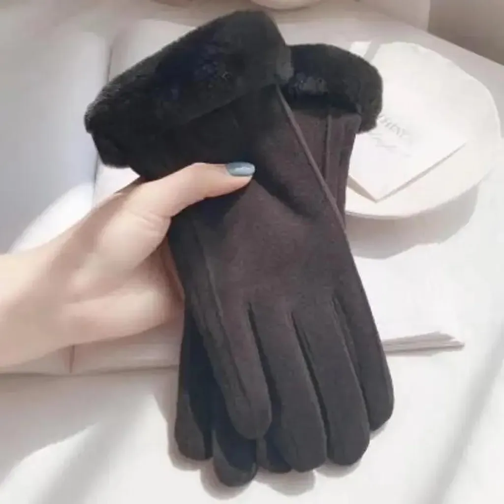 Idea Regalo: Muffole Pile Caldo Touch - Comfort e Stile in Nero - 2