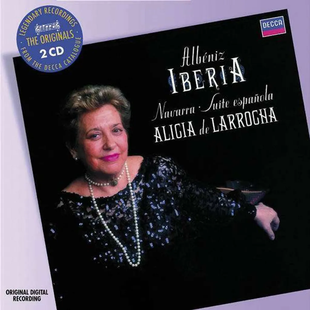 Coffret 2 CD Musique Classique Espagnole par Alicia de Larrocha