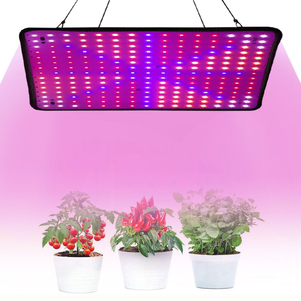 225 LED Wachstumslampe Vollspektrum Pflanzenlampe Pflanzenlicht Pflanzenleuchte 