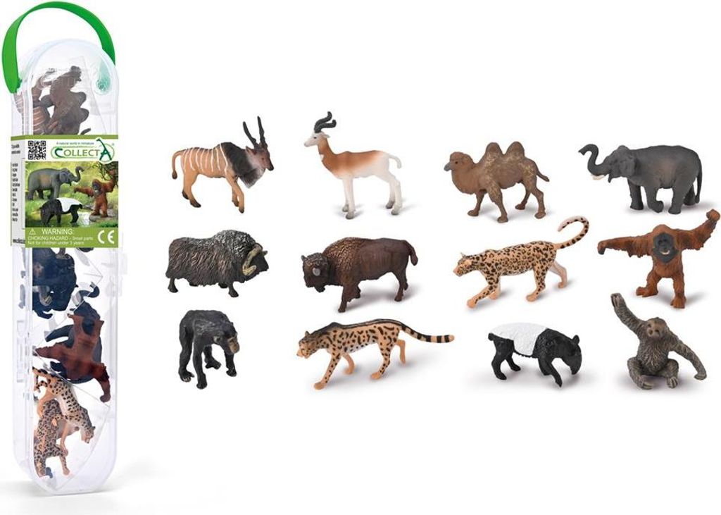 Collecta Box z mini dzikimi zwierzętami