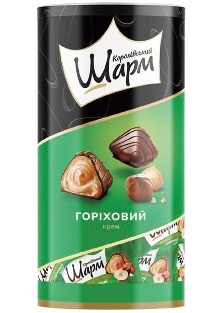 AVK „Korolivsky Sharm“ – Gefülltes Waffelkonfekt mit Haselnussfüllung 235 g