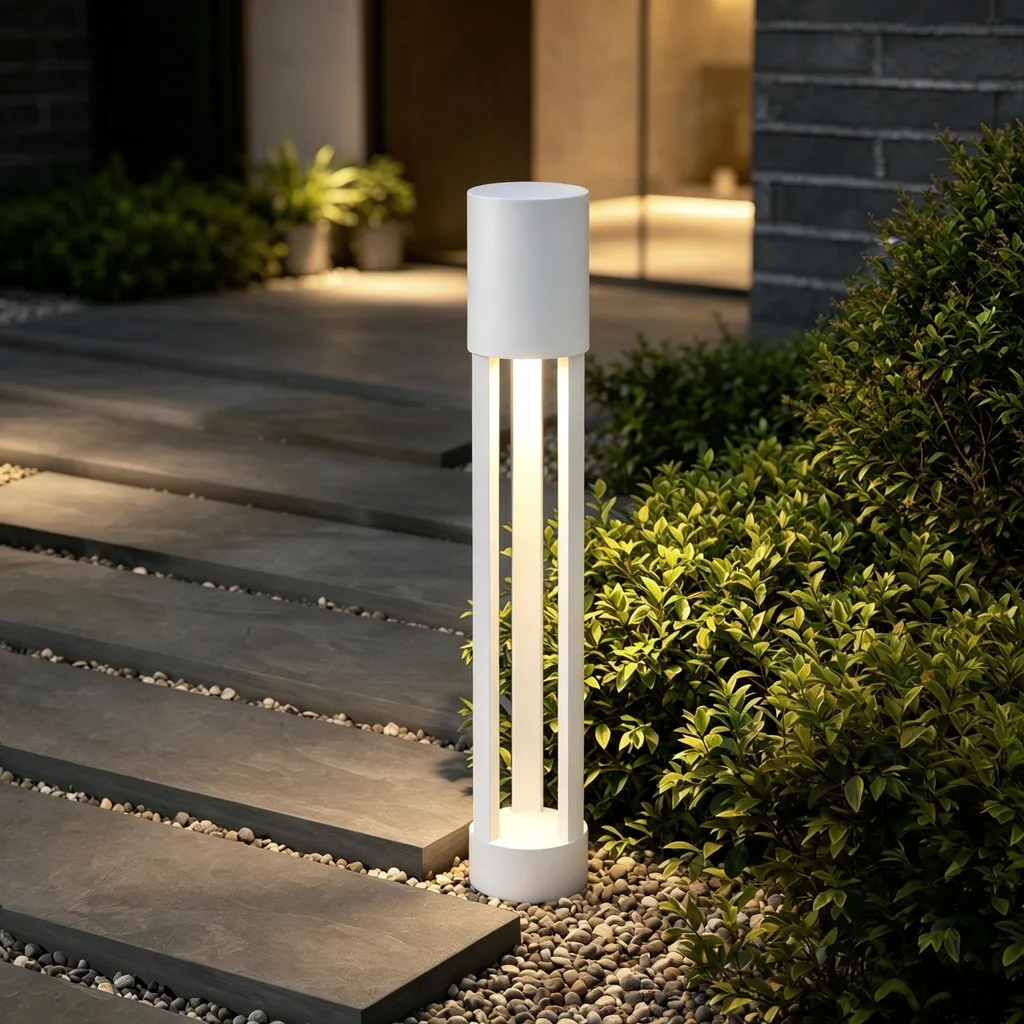 Borne Lumineuse Jardin LED 10W Étanche IP65 Design Contemporain 70cm