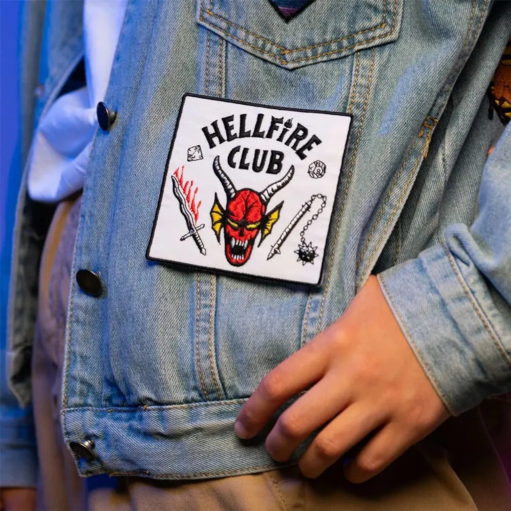 Écusson brodé Stranger Things 3 patch thermocollant rétro haute qualité - 5