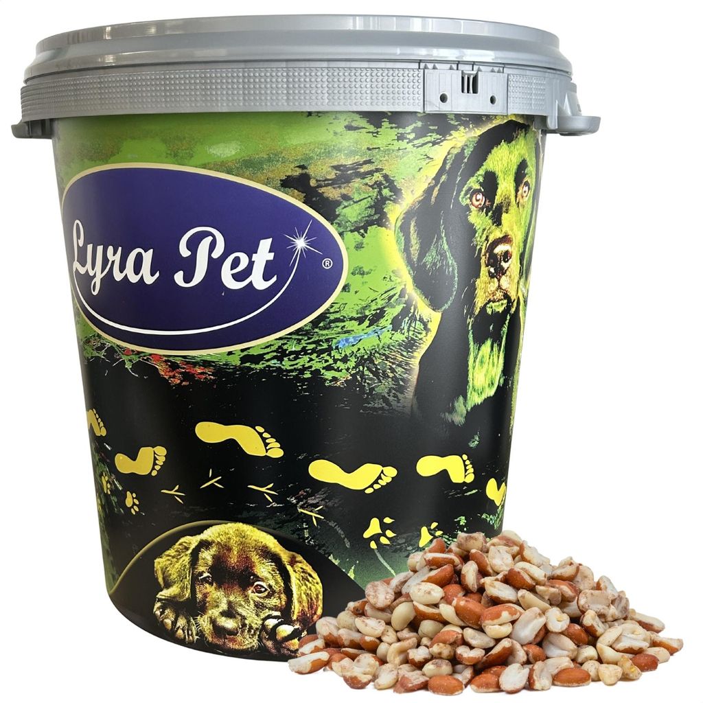 10 kg Lyra Pet® Erdnusskerne Splits gemischt blanchiert und Produktbild 