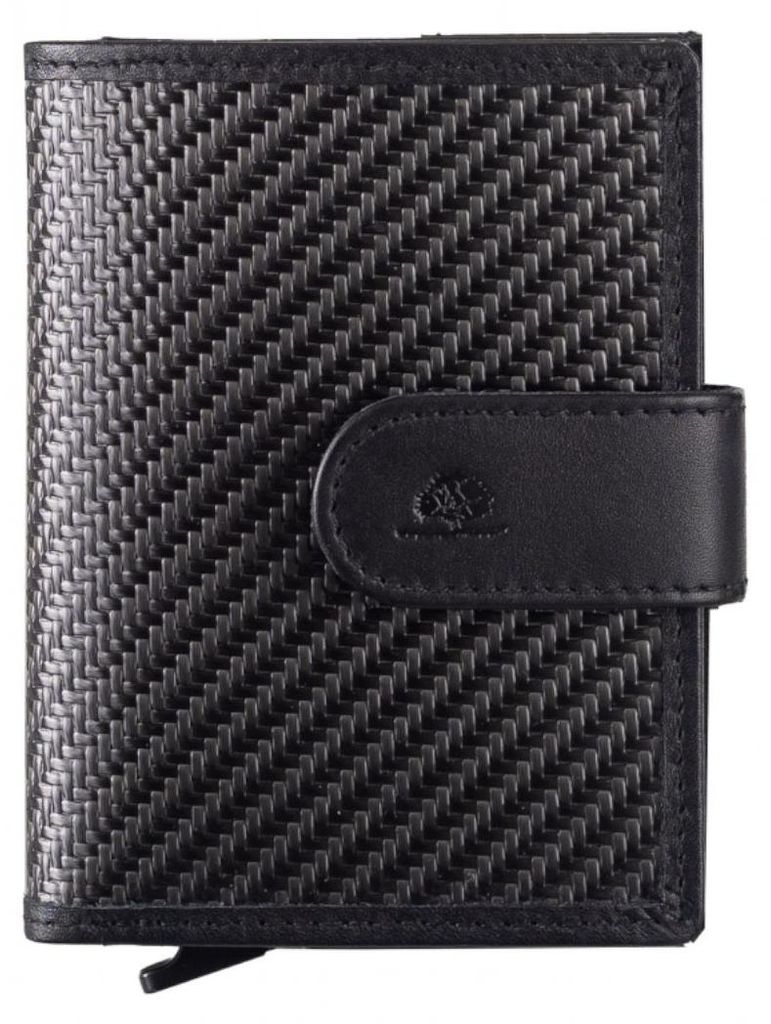 GREENBURRY porta carte di credito Vintag Carbon / Nappe Immagine del prodotto 