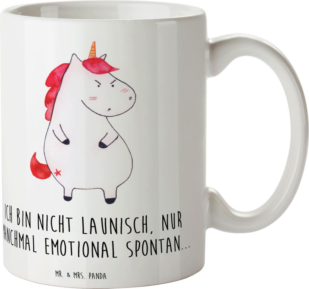 Mr. & Mrs. Panda Tasse Emotionen ausdrücken - Weiß - Geschenk, Gefühle zeigen, Trost, Becher, Glück, Pott, Vertrauem, Kaffeetasse, positivity, ...