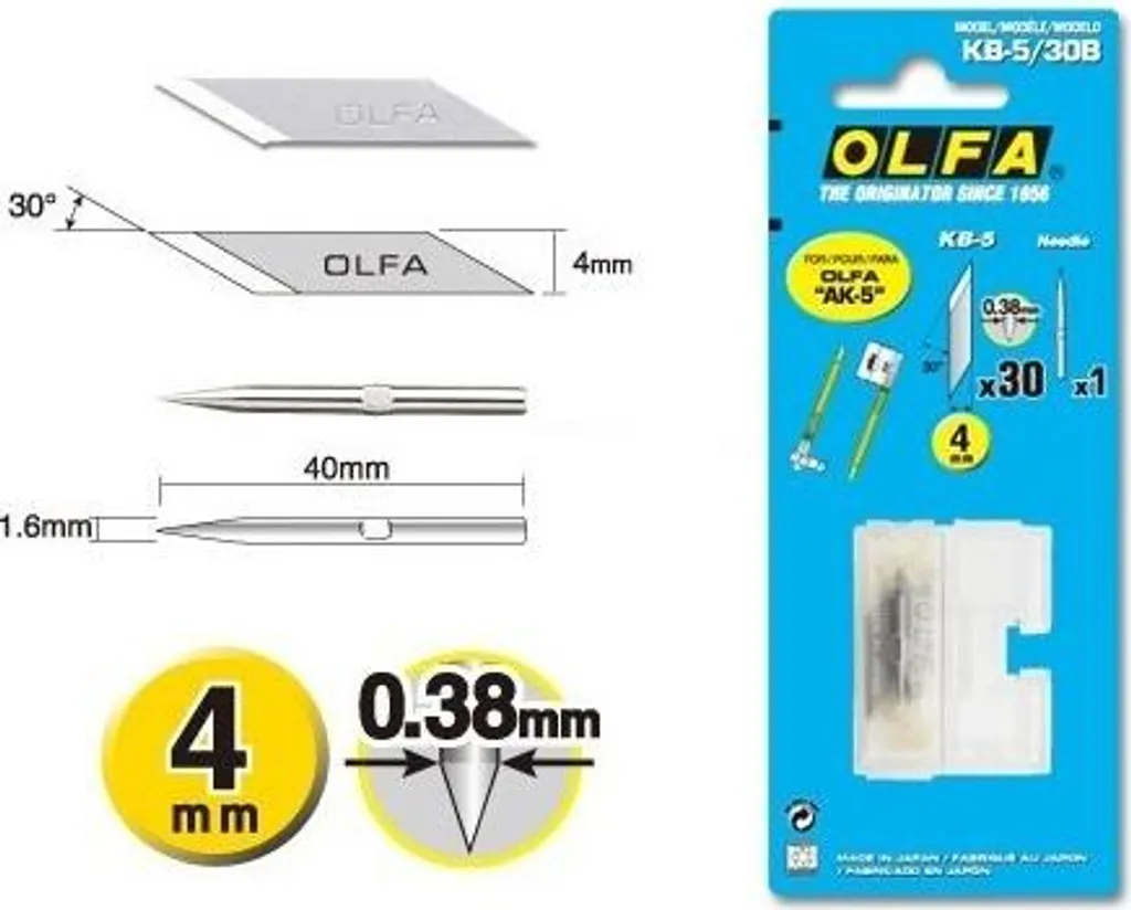Cutter rotatif Olfa 8074 pour artisanat et patchwork de précision - 5