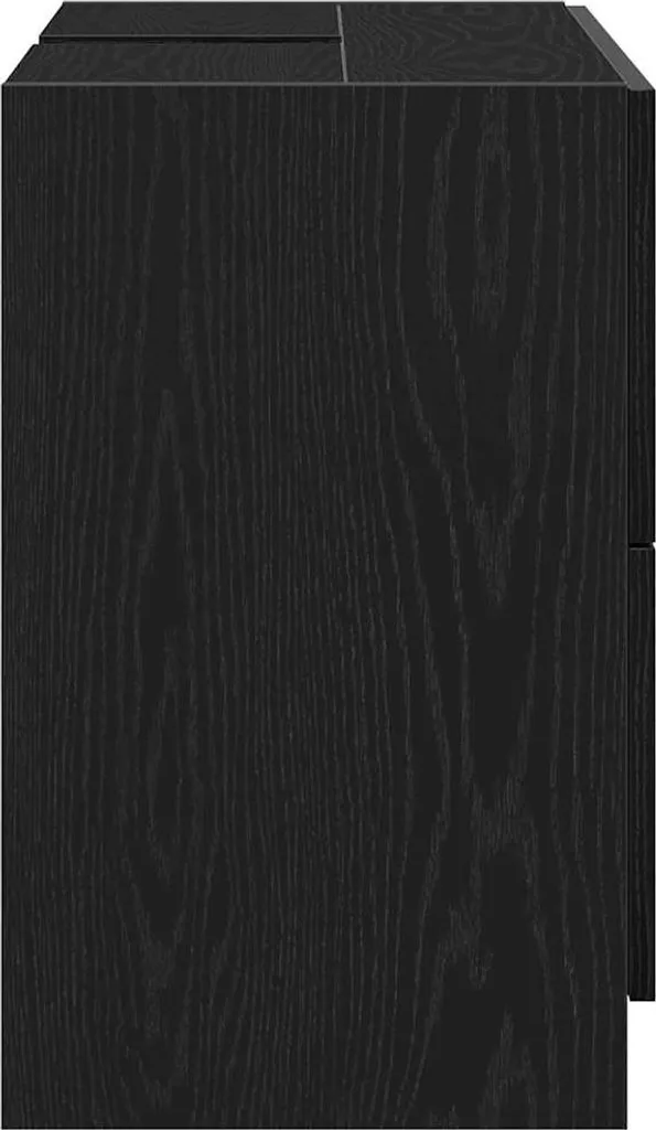 Buffet de salle de bain compact Chêne noir pour optimiser votre espace - 6