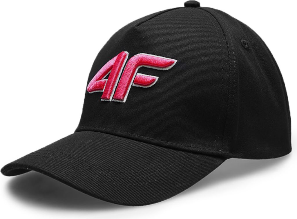 Baseball Cap 4F Kinder Schirmmütze Sport Base-Cap Mädchen Kappe Schildkappe Baseballkappe Schwarz