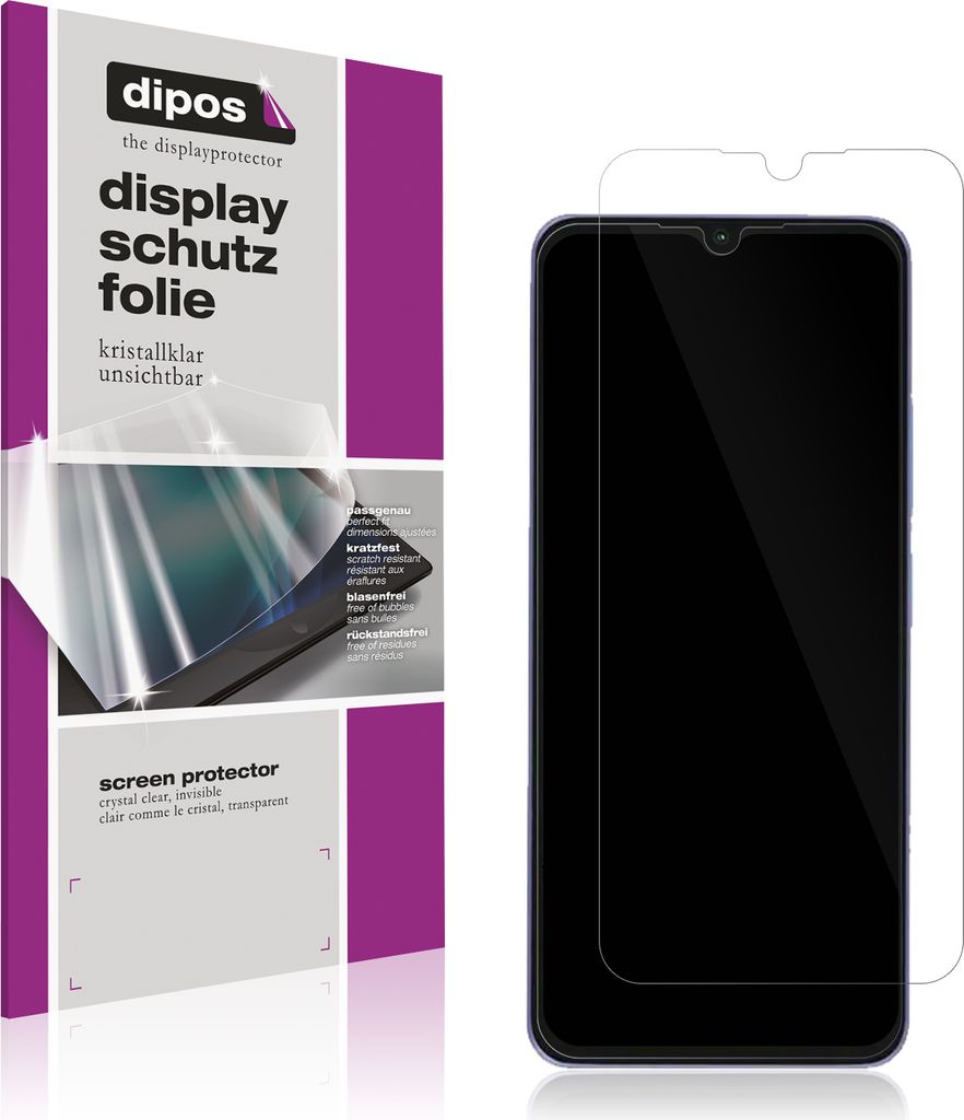 Schutzfolie für Xiaomi Poco C55 Display Folie klar Displayschutzfolie