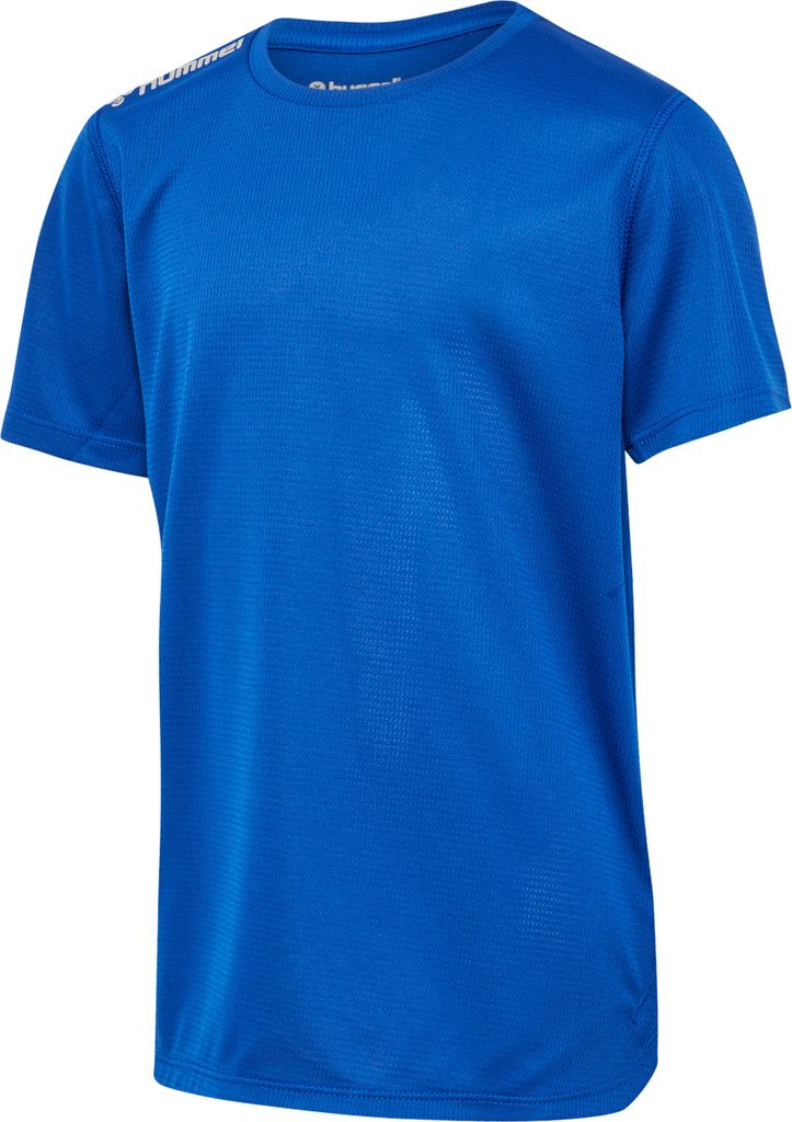 Hummel Hmlrun Jersey S/S Kids - true blue, Größe:140