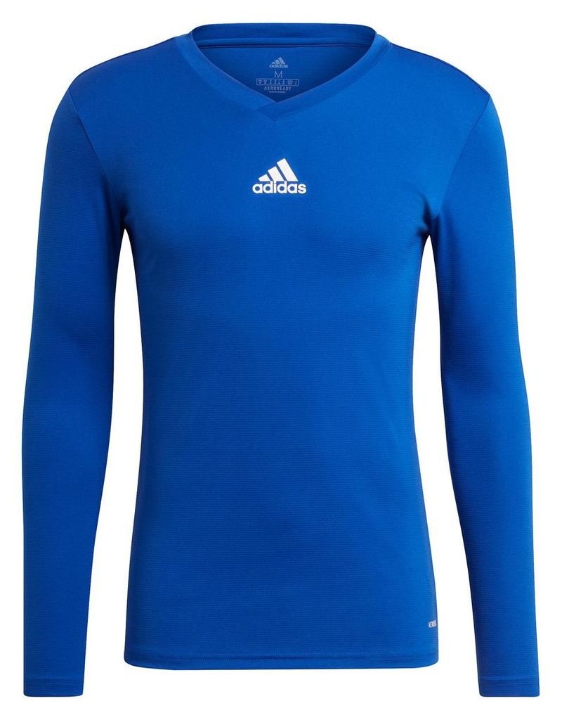 Adidas Base Tee 21, lang袖 shirt voor heren - Koninklijk Productafbeelding 