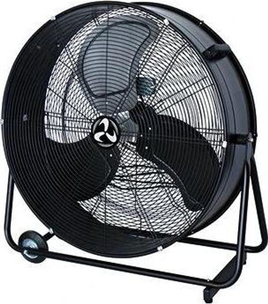 CasaFan Trommelventilator DF800 Eco IP54 SL 75 cm 15650 mü/h schwarz matt IP54 (308095)