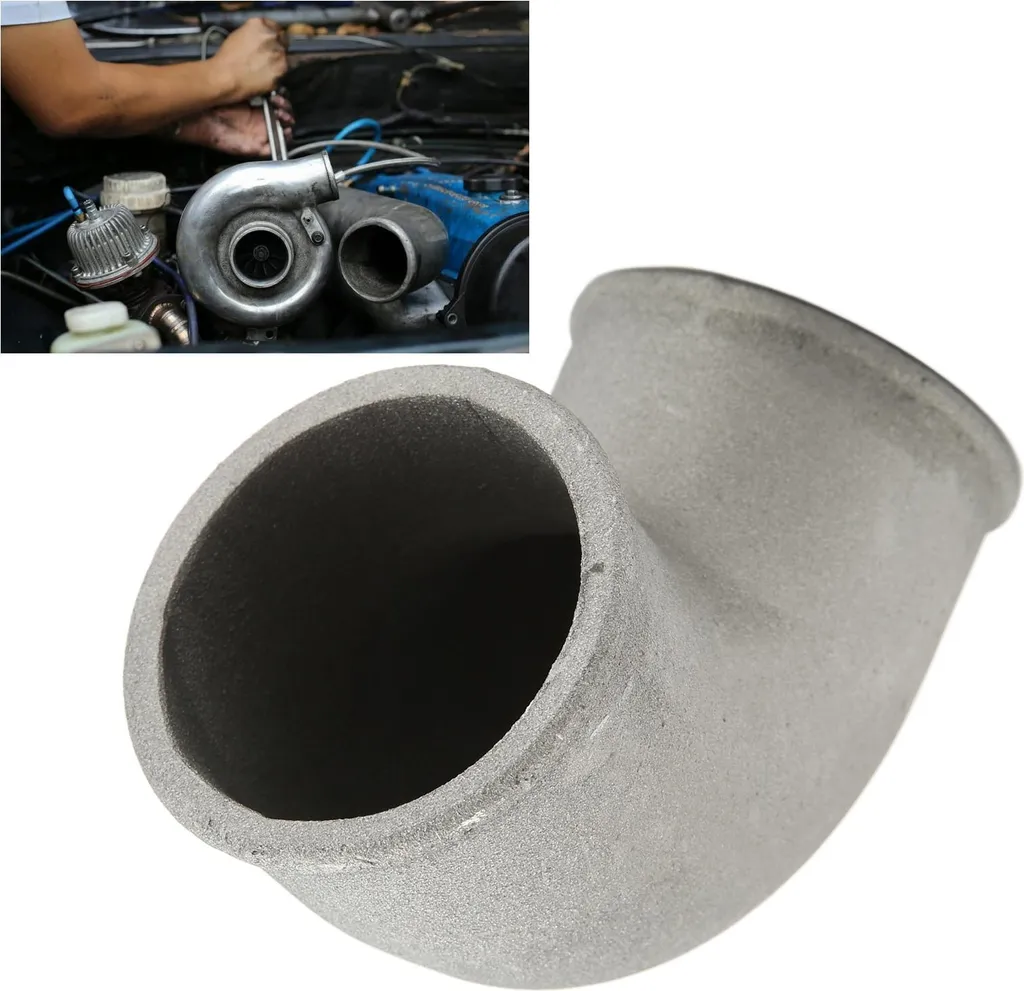 Tube aluminium 90° 2.75 pouces pour turbo avec courbure étroite