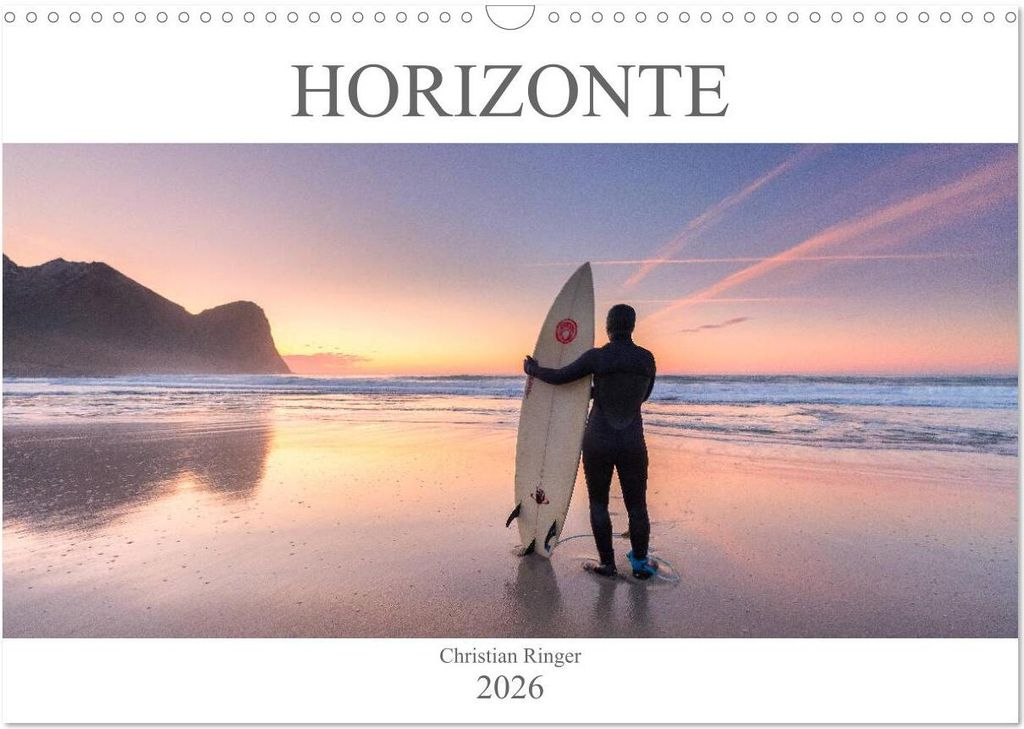 Horizonte (Wandkalender 2026 DIN A3 quer), CALVENDO Monatskalender