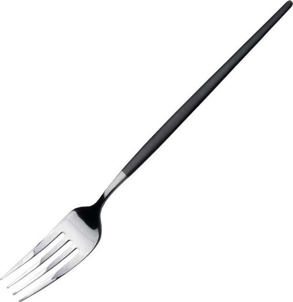 Amefa Tischgabel Schwarz (12 Stück)