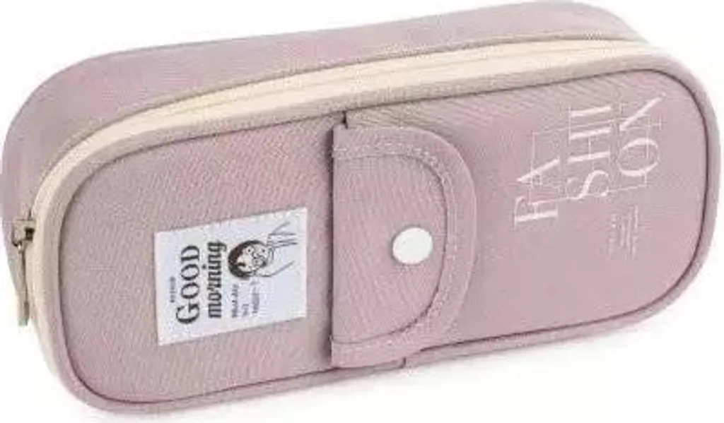 Astuccio Rosa Good 2: Portapenne Estetico per Scuola e Università