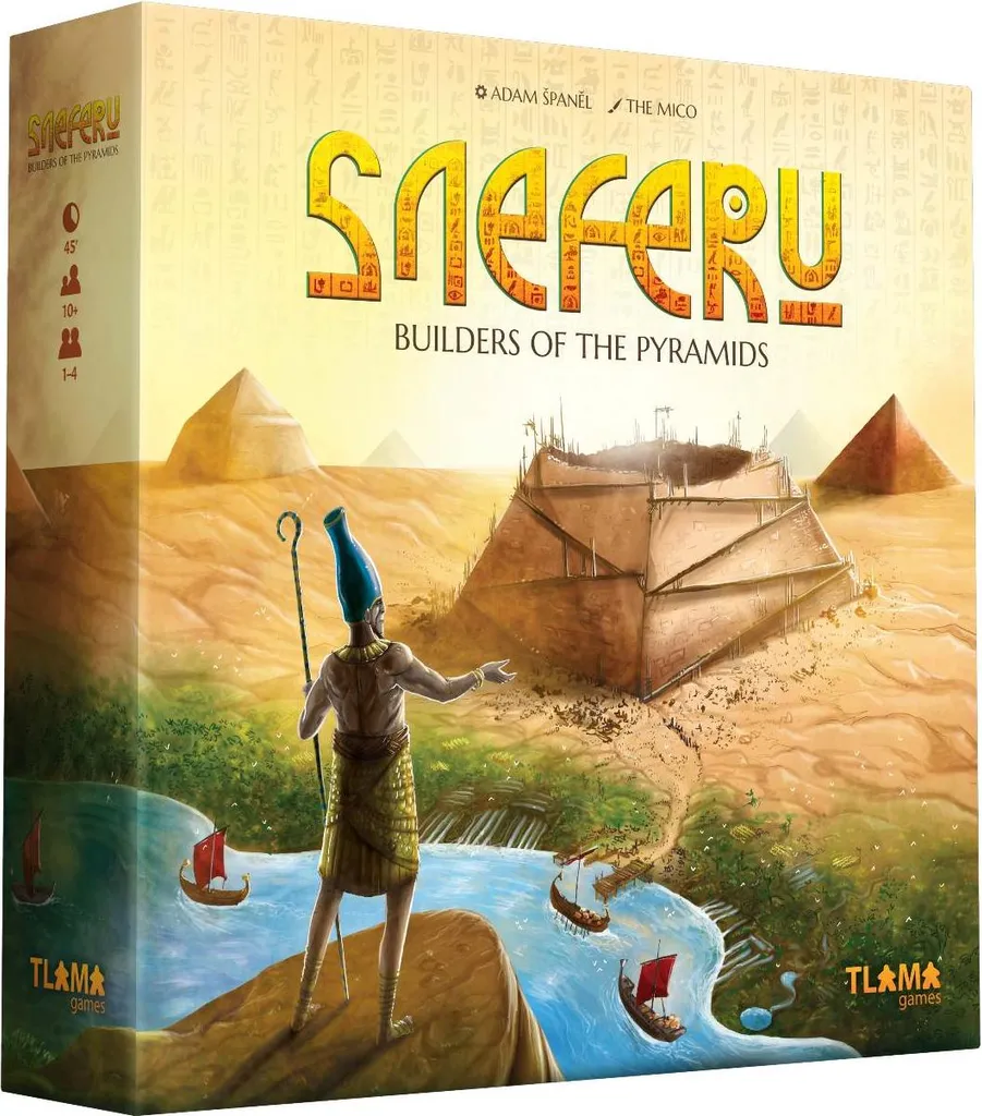 Jeu de société de stratégie Sneferu : Construction des Pyramides d'Égypte