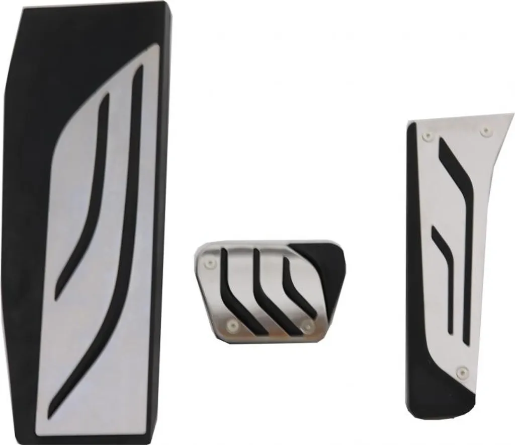 Pédalier BMW antidérapant en acier inox pour châssis F20 F30 F15 F16
