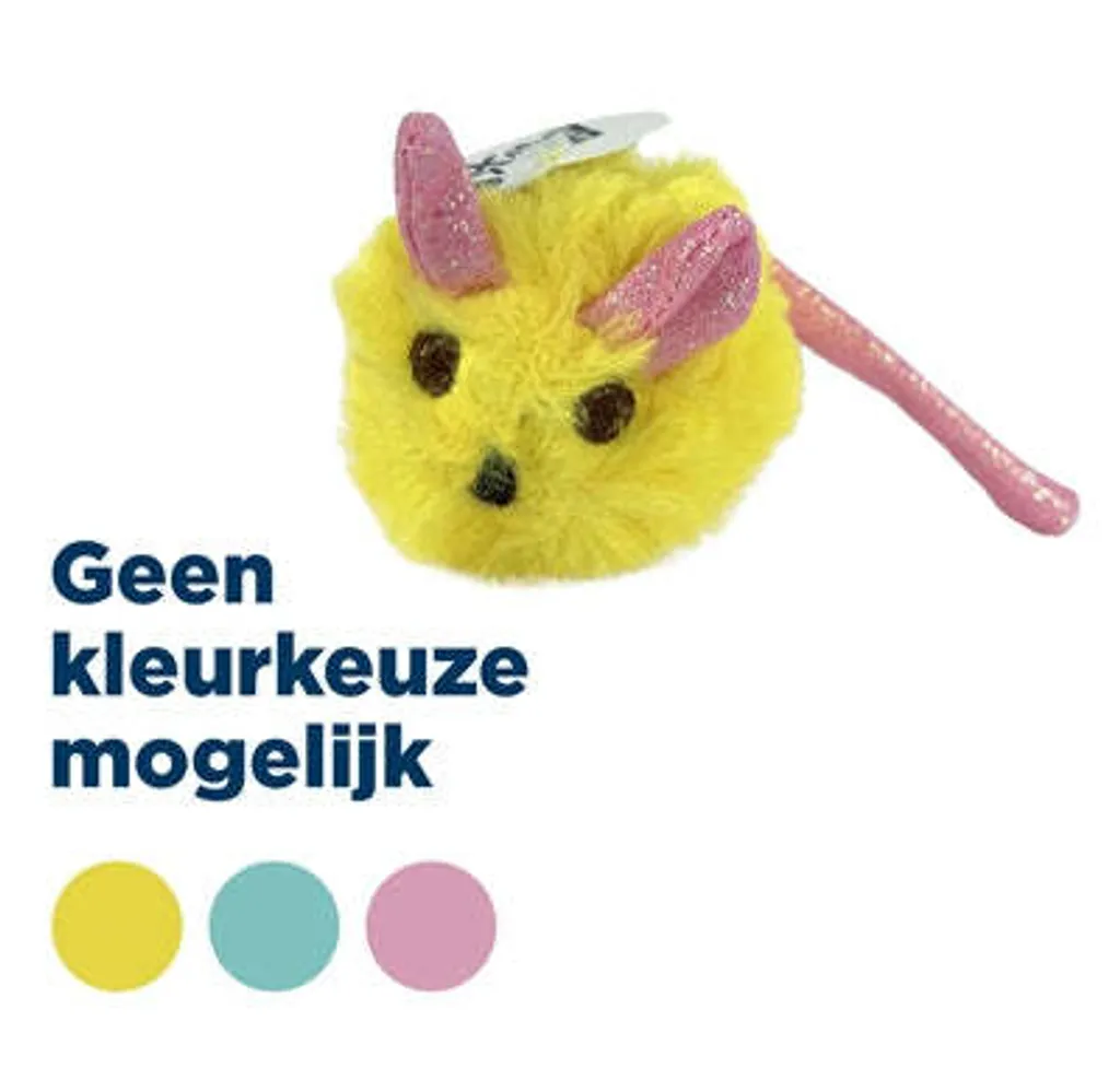 Jouet pour chat souris en peluche et paillettes - Accessoire de divertissement