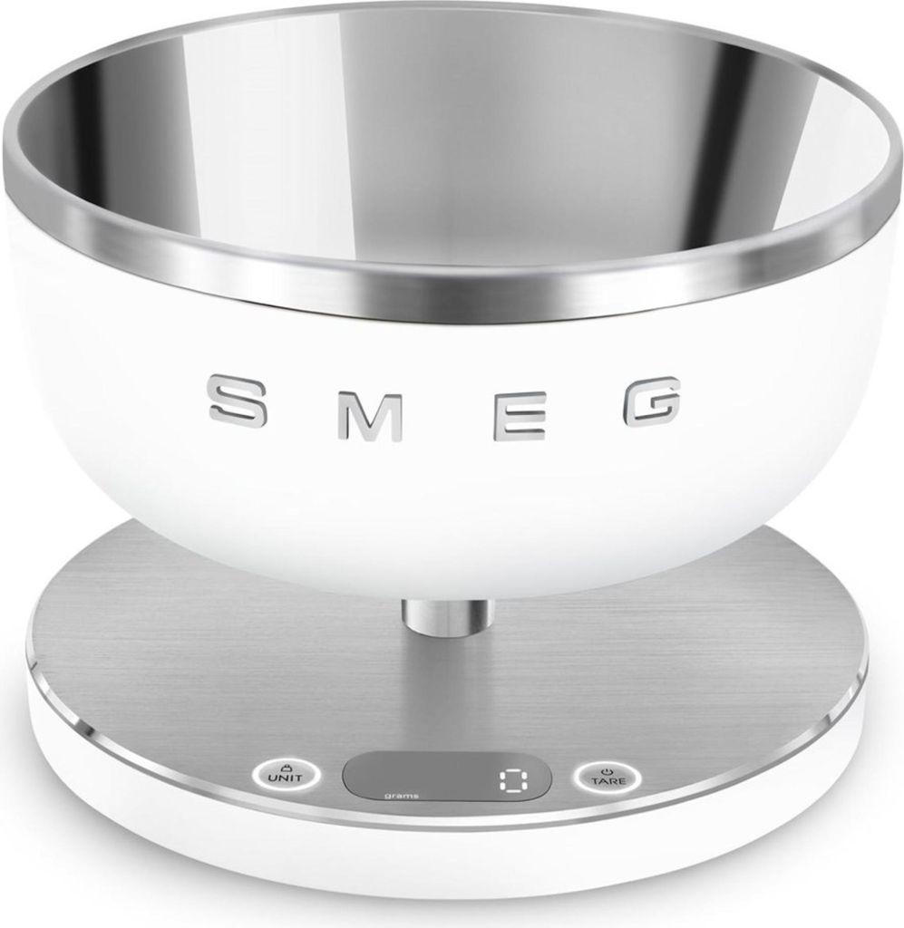 SMEG KSC01WHMWW Küchenwaage Blanc Mat Produktbild 