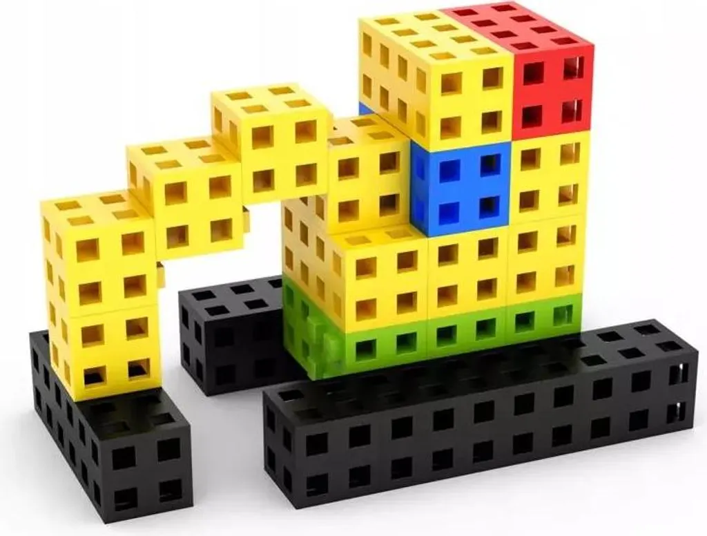 Meli Cube Blocs de Construction 100pcs - Jeu Éducatif de Construction - 8