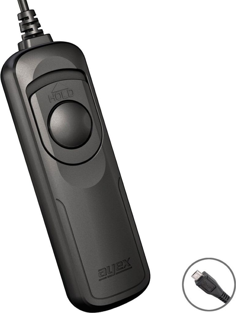 Kabel Fernauslöser AX-10 RR90 Fujifilm X-T10 X-M1 X-A3 X-A10 handlich keine Batterien