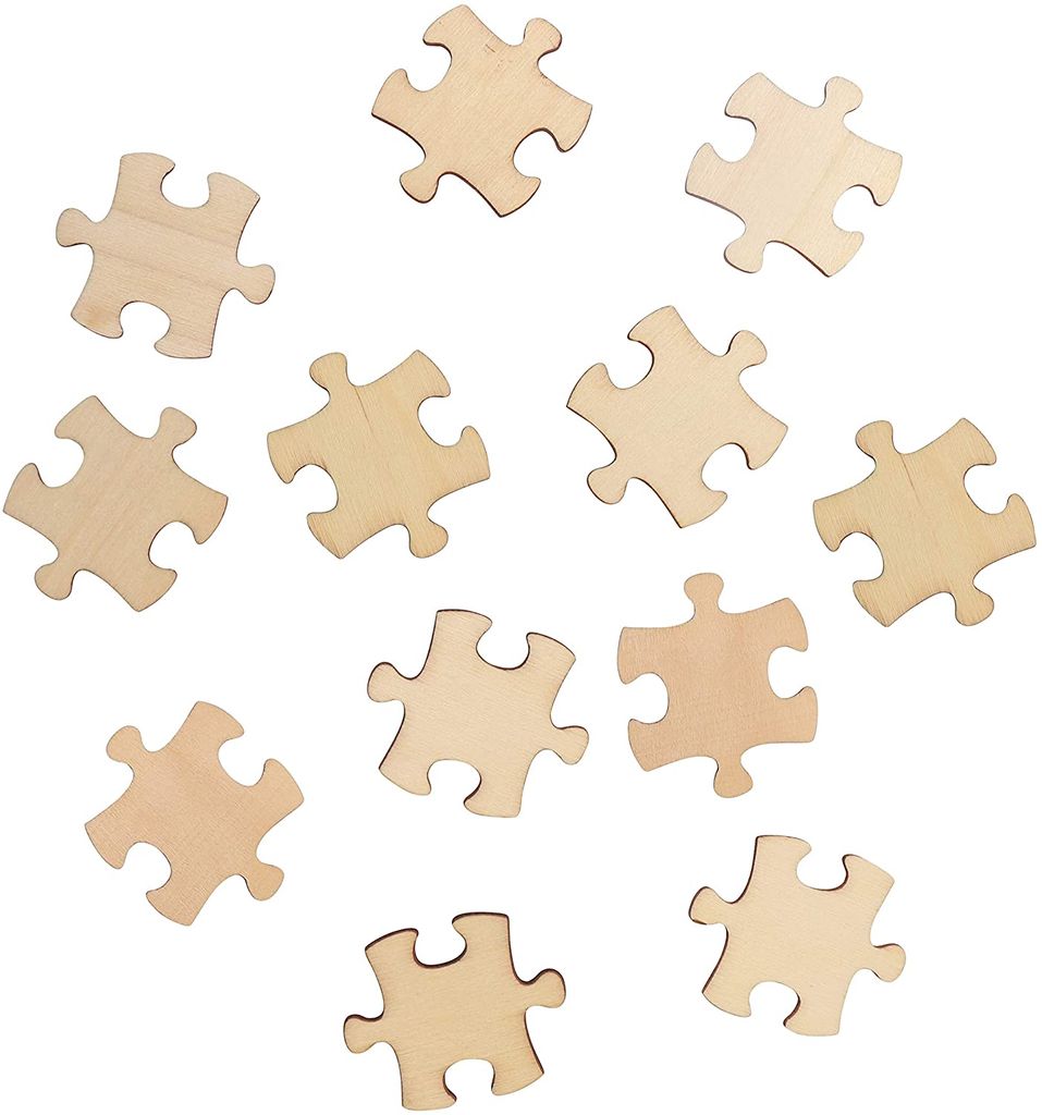 Belle Vous Holz Puzzle Blanko (100er Pack) Puzzle Zum Produktbild 13