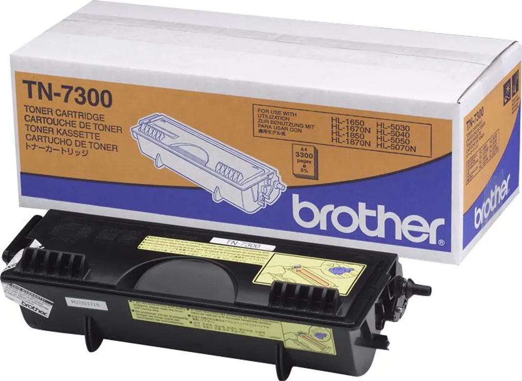 Brother TN7300 Toner Nero Originale - Ricambio per Stampanti Laser Brother