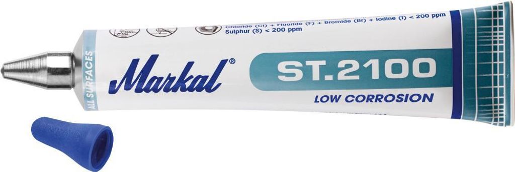 Markal Security-Check Sicherungslack, blau