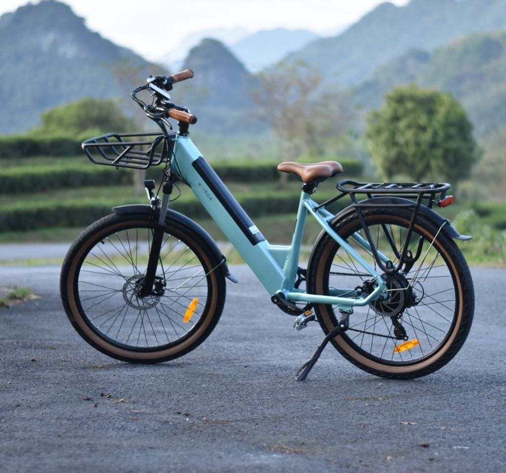 E Bike Damen 26 Zoll Elektrofahres City E-Bikes & Image du produit 