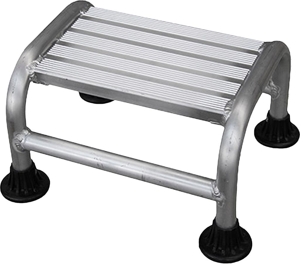 Tritt Dotto Aluminium 1-stufig 21 cm Plattformhöhe 36 cm Produktbild 