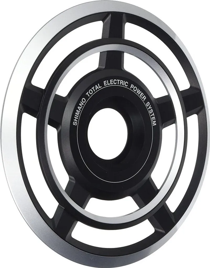 Protection de Plateau Shimano Steps E6000 38T Noir en Composite Ultra