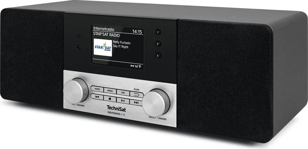 Radio de Salon Connectée TechniSat DIGITRADIO 4 IR Bluetooth et Wifi Noir - 6
