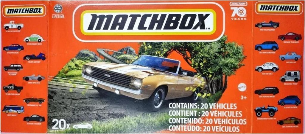 Matchbox FGM48, Auto, 3 rok/roky, Plast, Kov, Různé barvy Obrázek produktu 