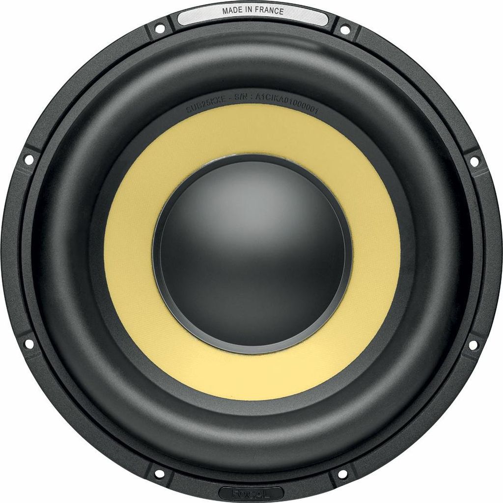 Focal SUB25KXE | Subwoofer K2 POWER EVO-Serie, 25cm, 2x4 Produktbild 