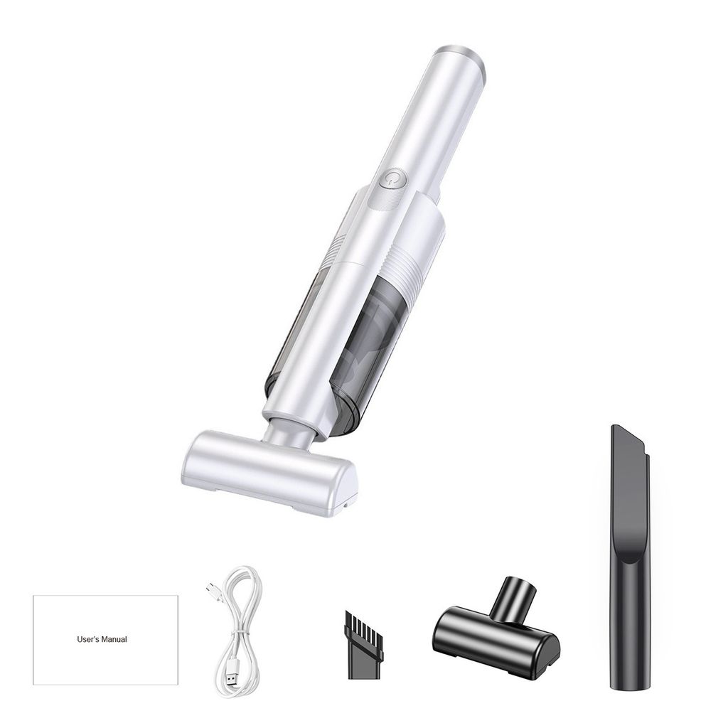 Handstaubsauger,6000Pa Akku-Handstaubsauger, 120W kabelloser Autostaubsauger,2000mAh,0.13 LStaubbox,Handsauger Nass für Haus, Auto Reinigung