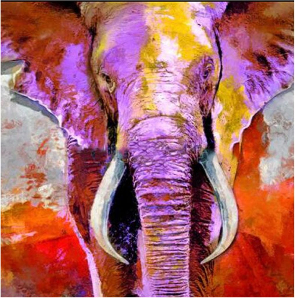 TPFLiving Kunstdruck LW-855 (OHNE RAHMEN) Poster - Leinwand - Wandbild - Hochauflösender Giclée-Druck, langlebig und hochwertig - Grafitti Art - ...