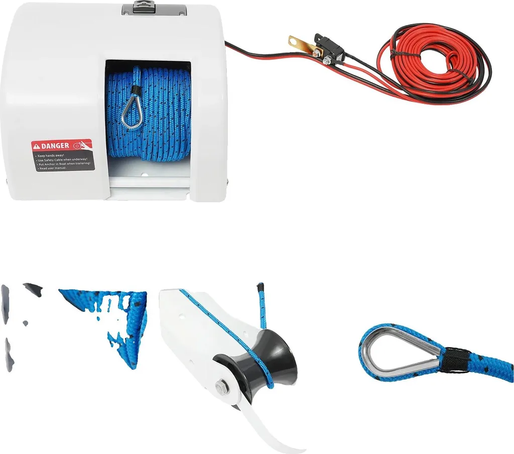 Dites stop au mal de dos avec ce guindeau électrique 12V IP65 robuste