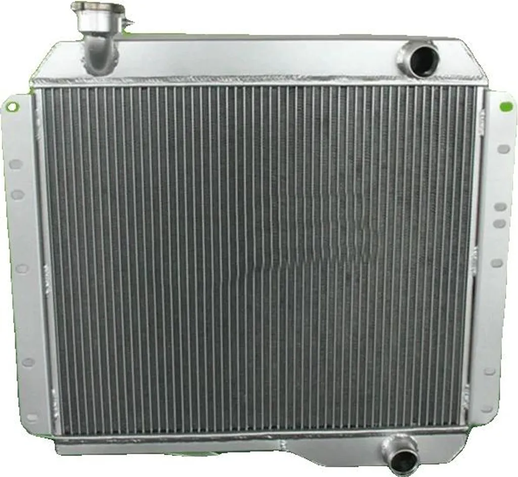 Radiateur alu 3 rangées 490x430x62mm pour circuit de refroidissement
