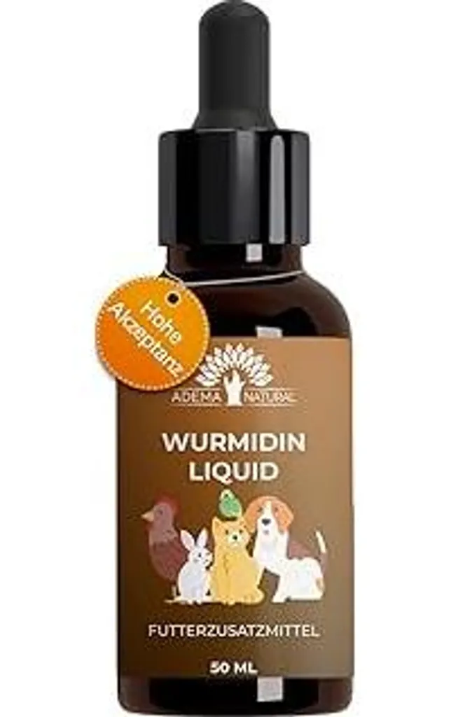 WURMIDIN Liquid 50ml: Vermifugo Naturale Secondario Cani e Gatti