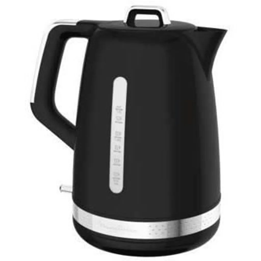 Moulinex Subito Bollitore Elettrico per Famiglia - 1.7L Nero Acciaio