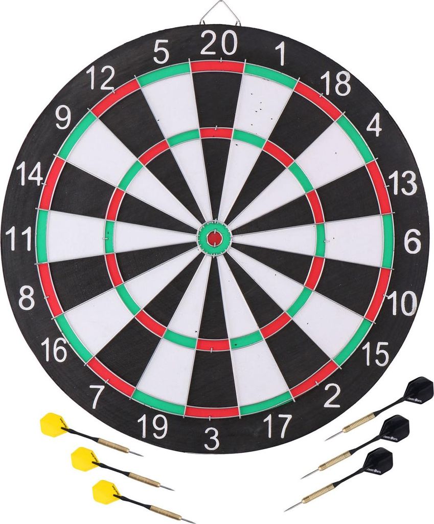 Cible De Fléchettes Dunlop Tableau De Scores Intégré - Image du produit 