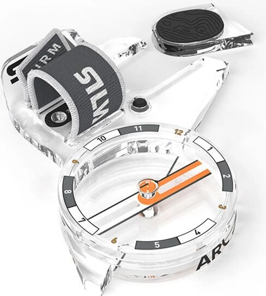 Silva Arc Jet S boussole avec aiguille stable Jet 2.0 pour gaucher