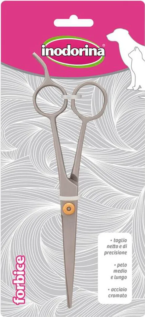 Inodorina Pet Forbici in acciaio 17 cm Grigio